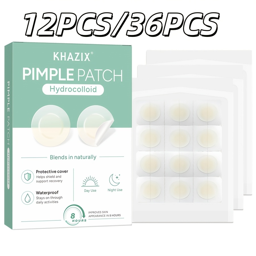 Skincare China - 12/36 sztuk plastrów na trądzik, niewidoczne