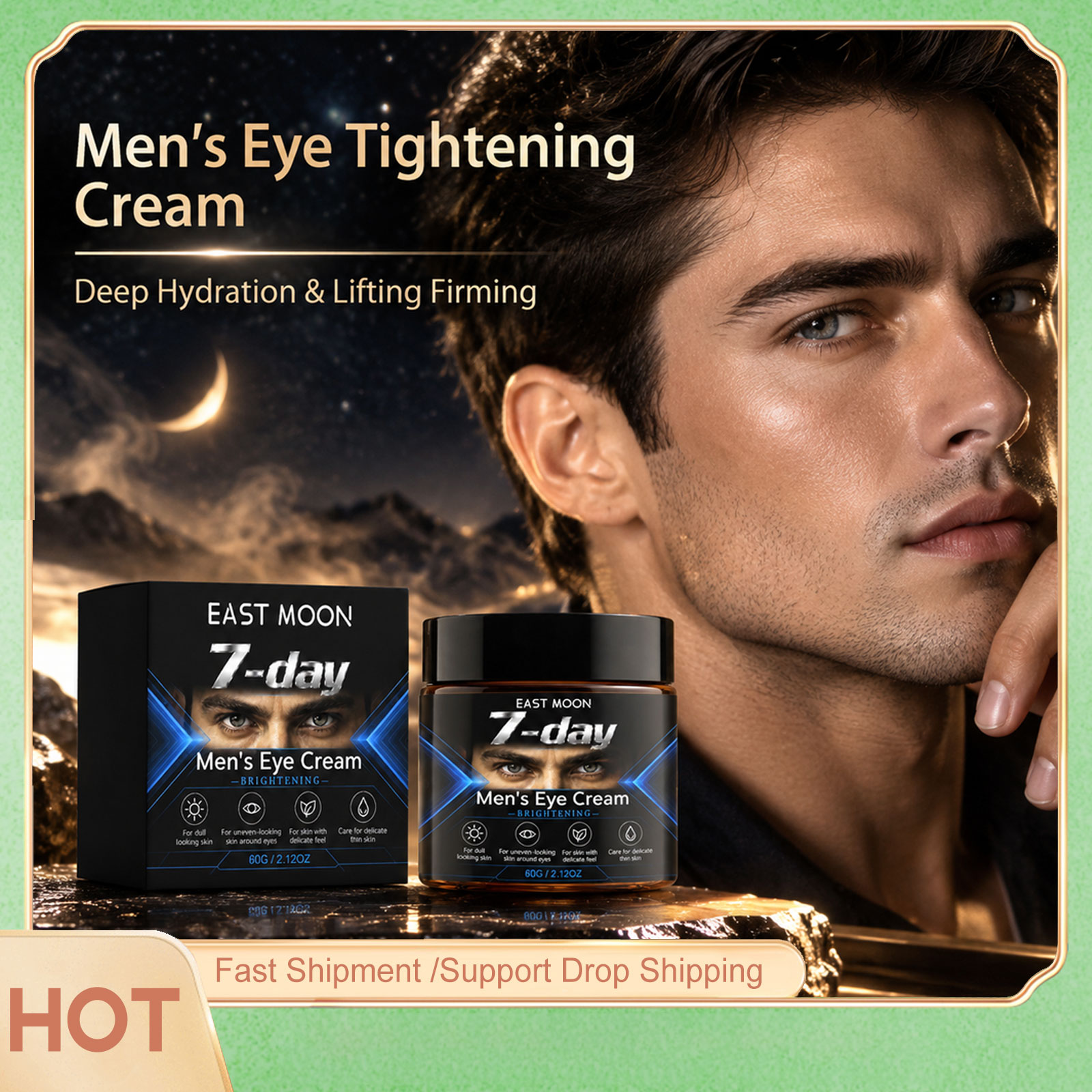 Krem pod oczy East Moon Man –  – Retinol Cream recenzja i cena