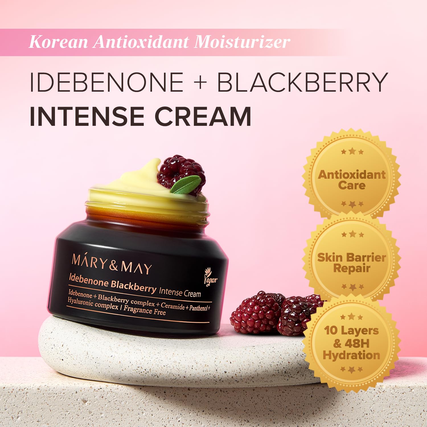 Mary&May Krem z Idebenonem, Br – Retinol Cream recenzja i cena